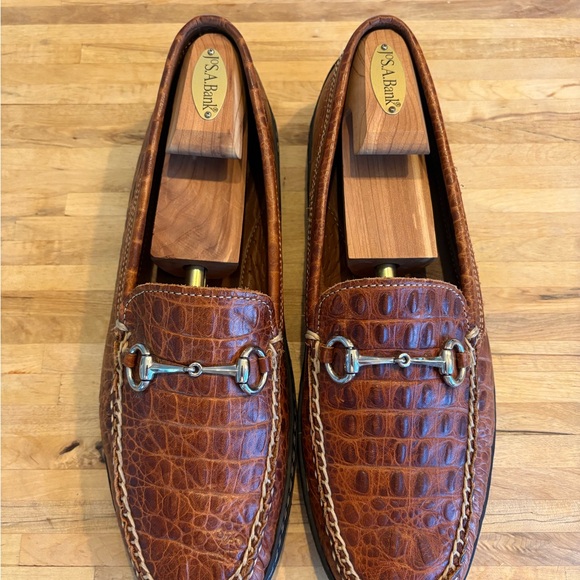 Croc bit loafers, TB Phelps, driver 10.5 men’s - Picture 1 of 6